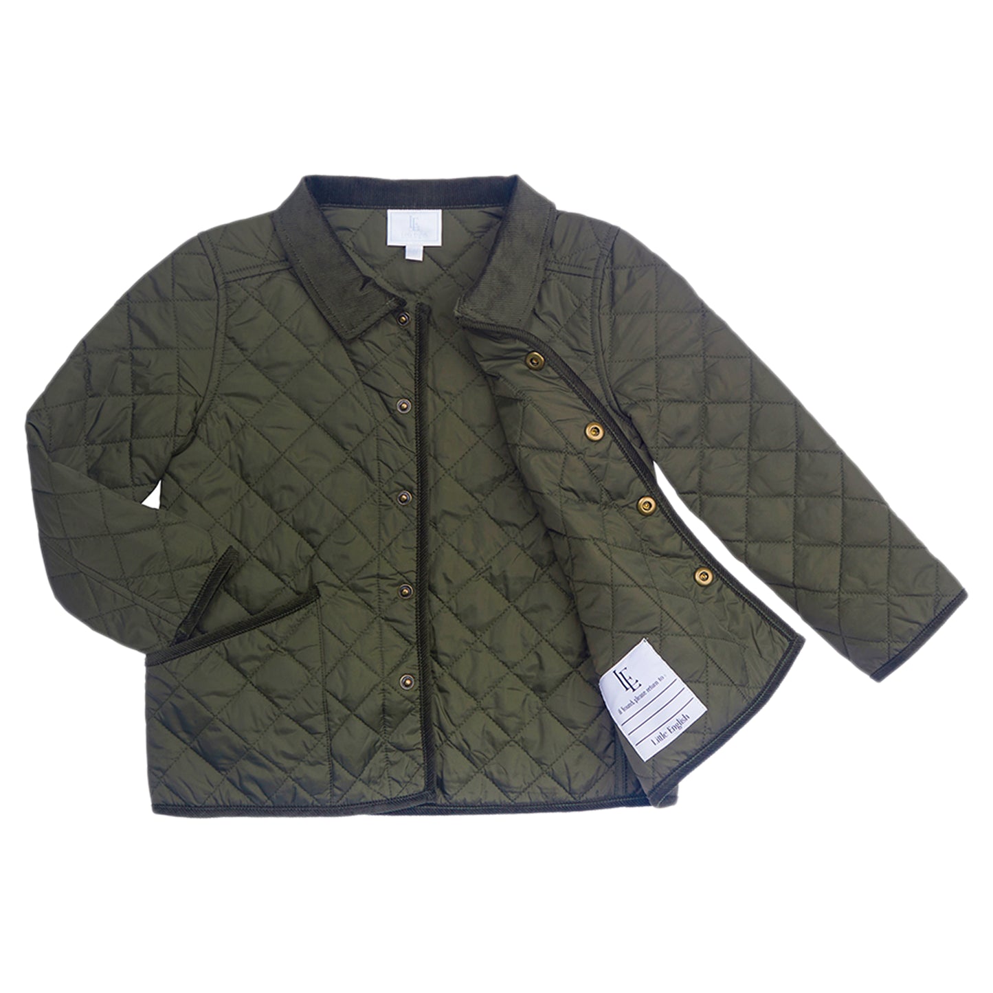 Classic Quilted Jacket, Olive