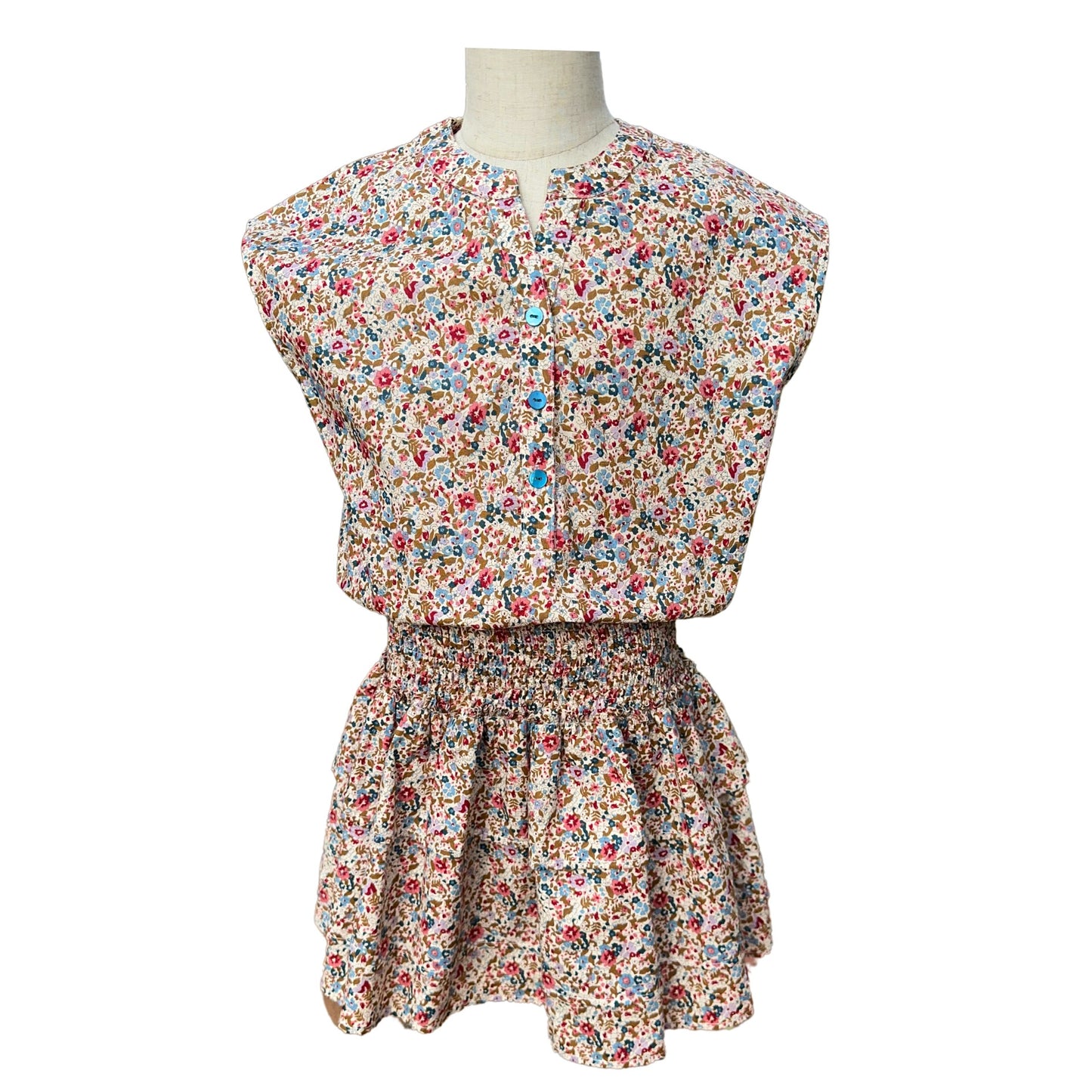 Drew Dress, Jewel Floral