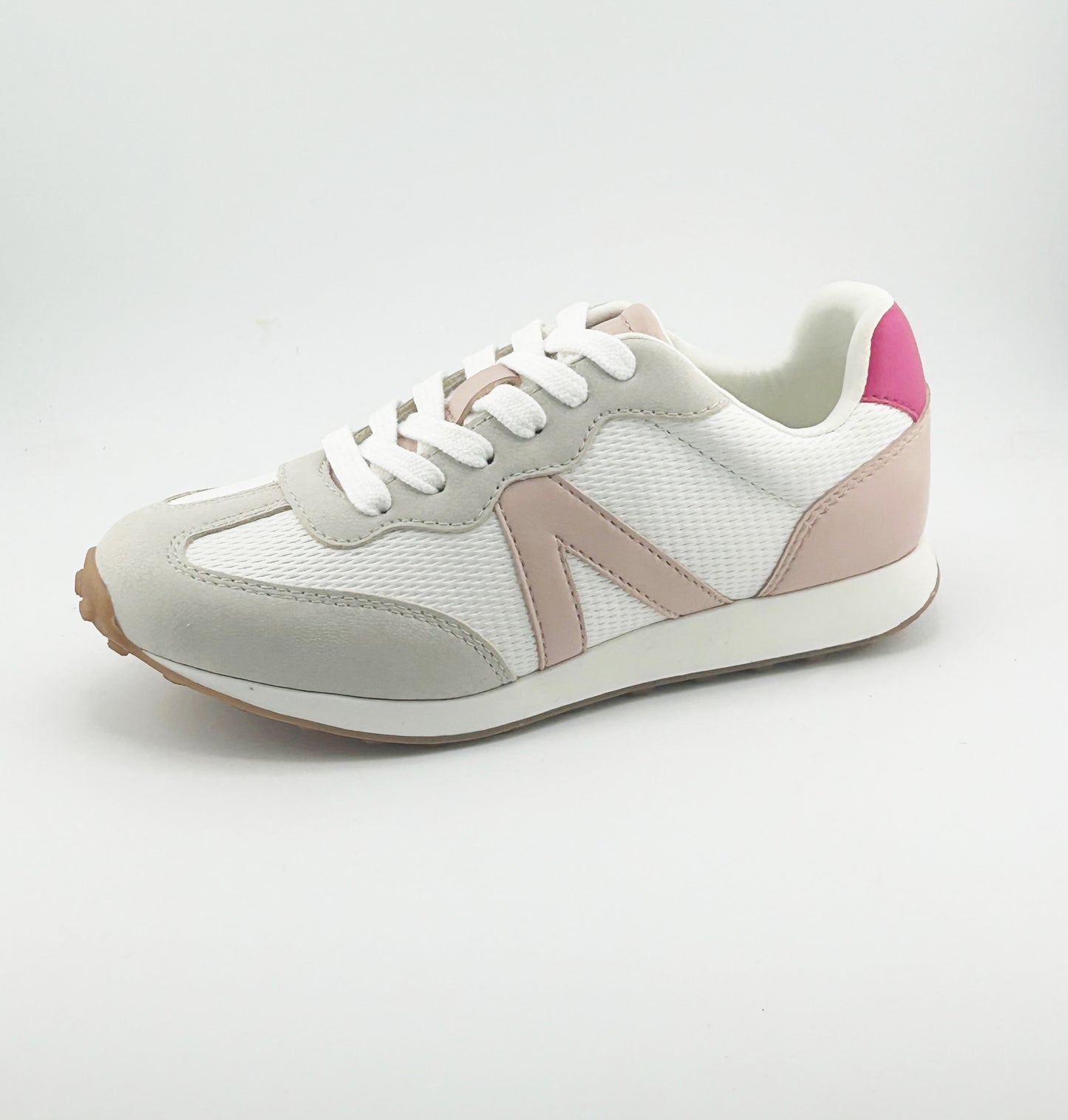 Dannah Sneaker - White Pink Fuschia