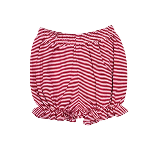 Emma Bloomers, Red Bitty Stripe