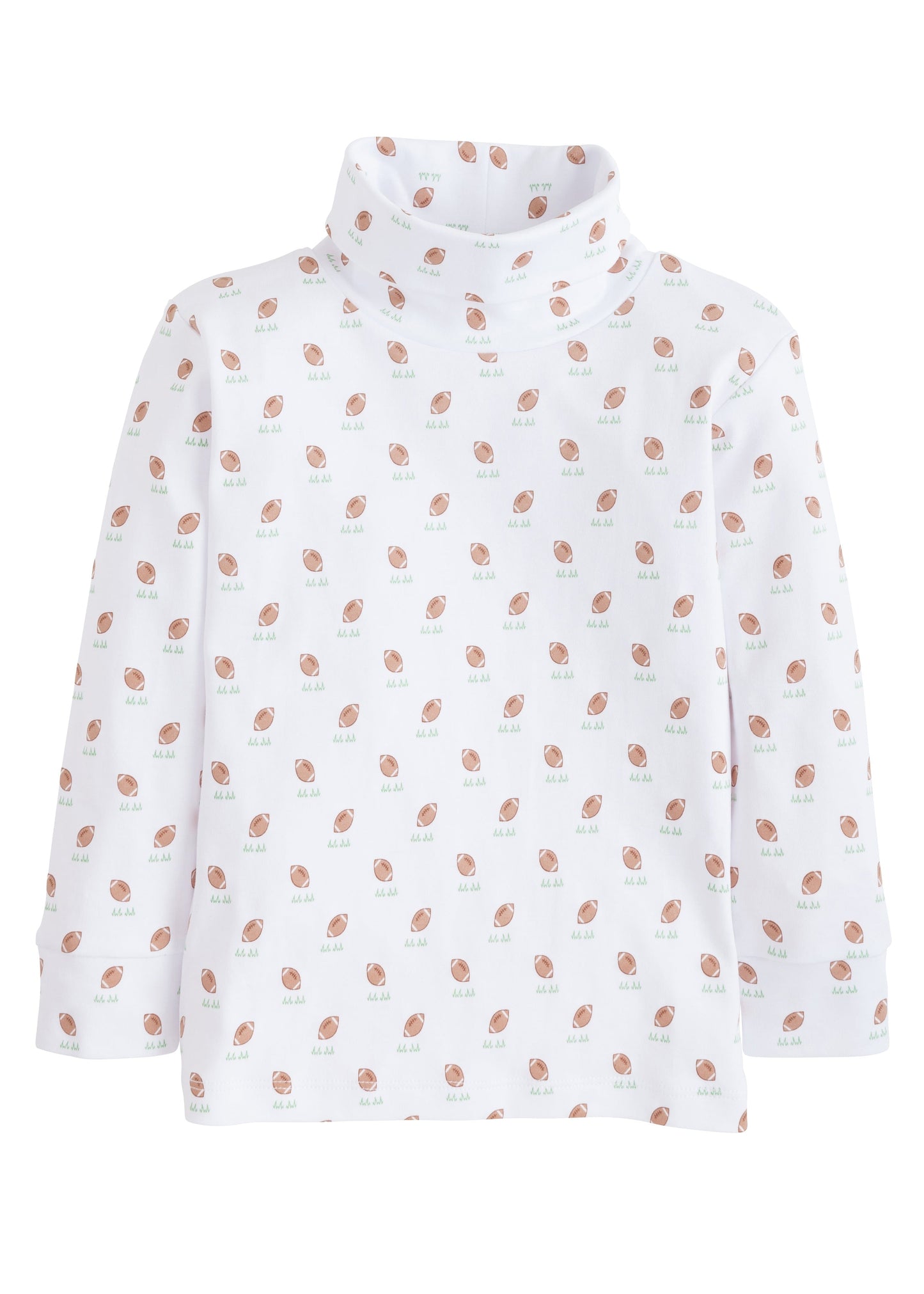Printed Turtleneck, Football