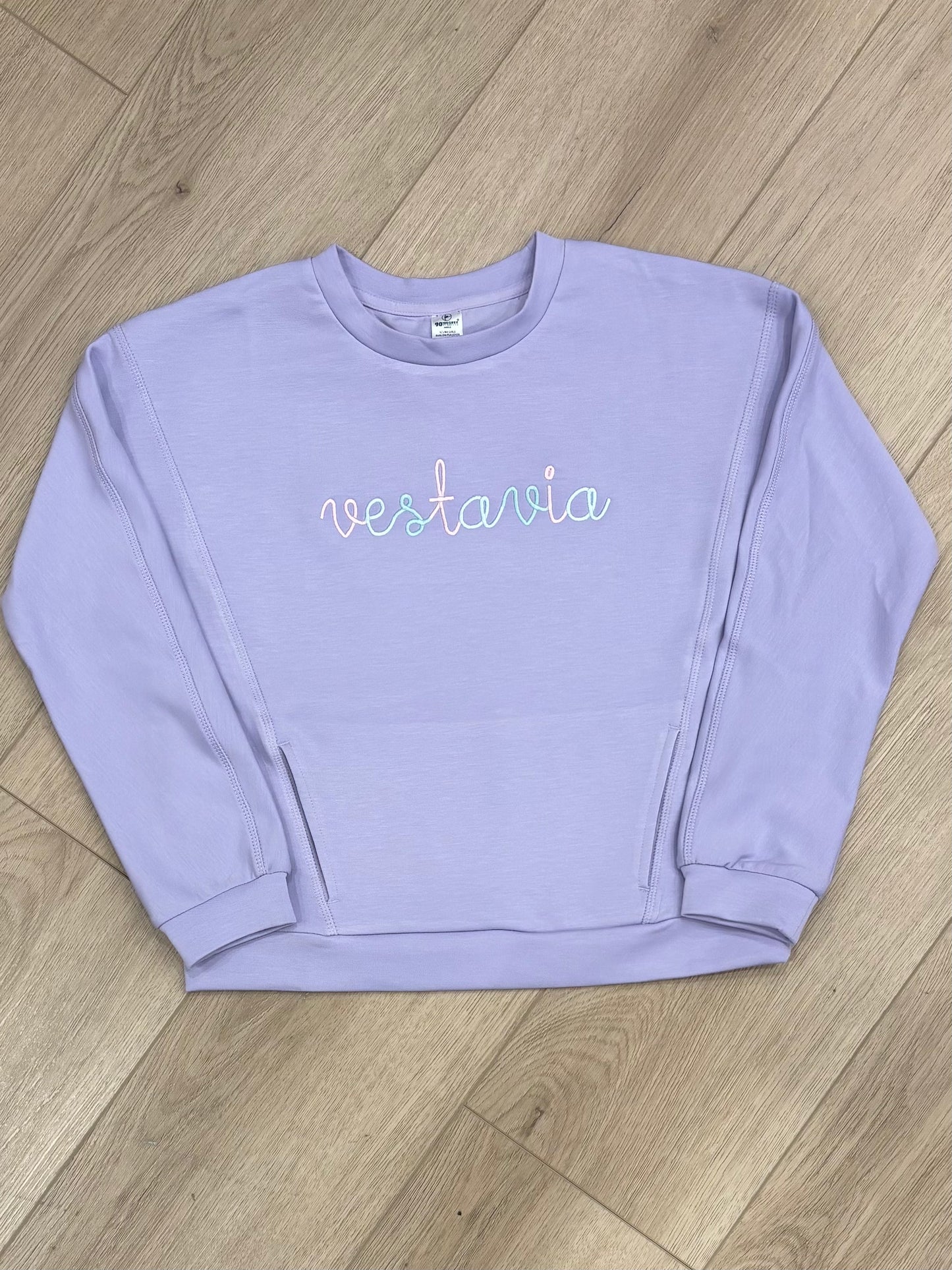 Soft Scuba Vestavia Sweatshirt, Lavender