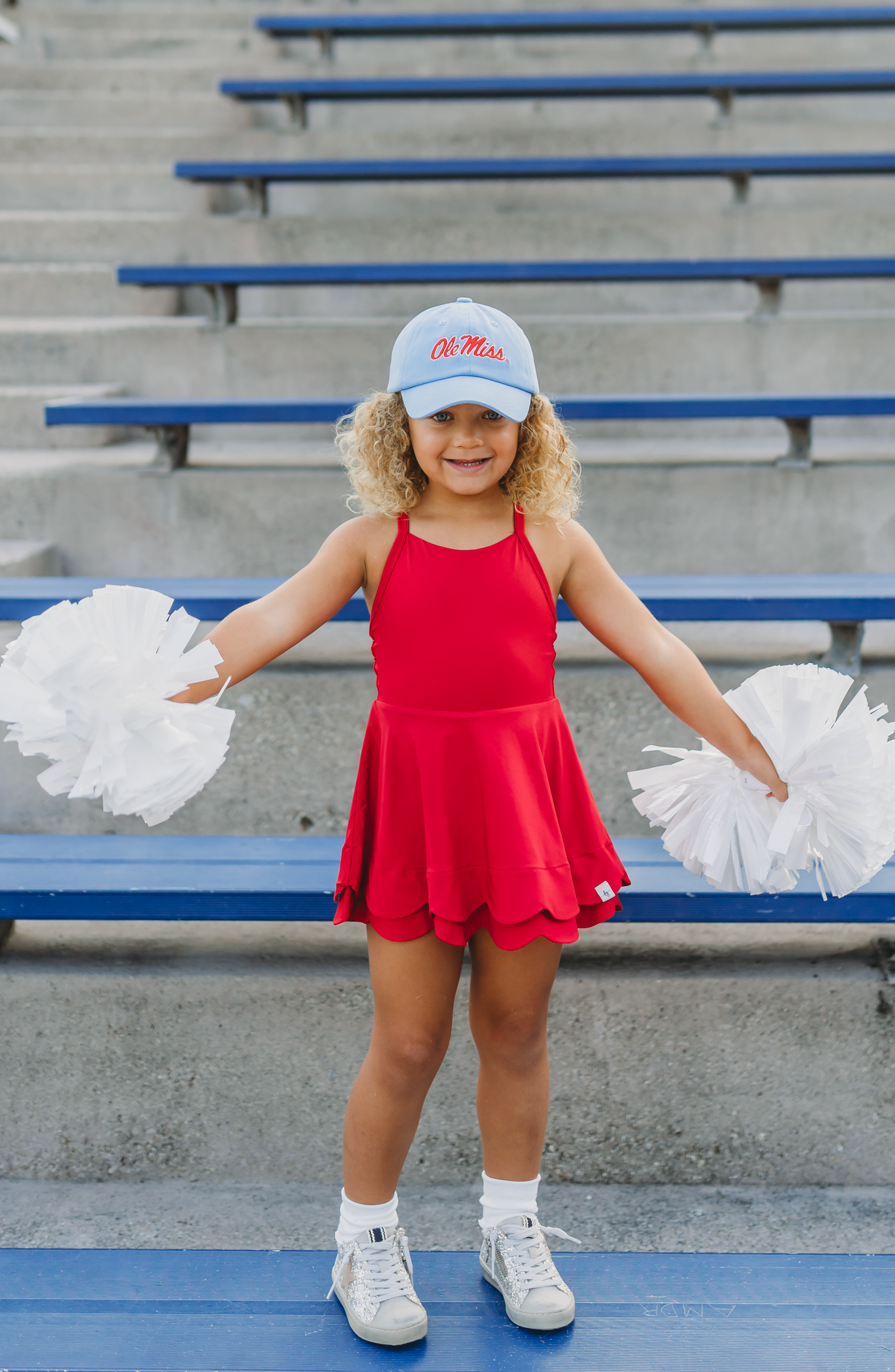 Officially Licensed Ole Miss Bow Baseball Hat