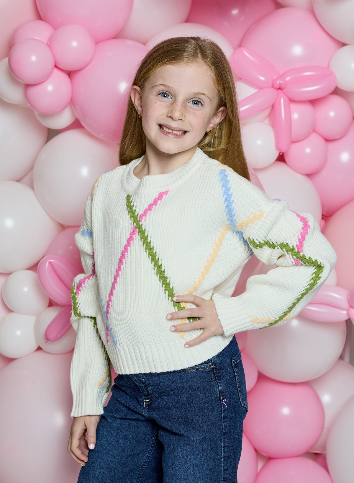 Confetti Stripe Sweater