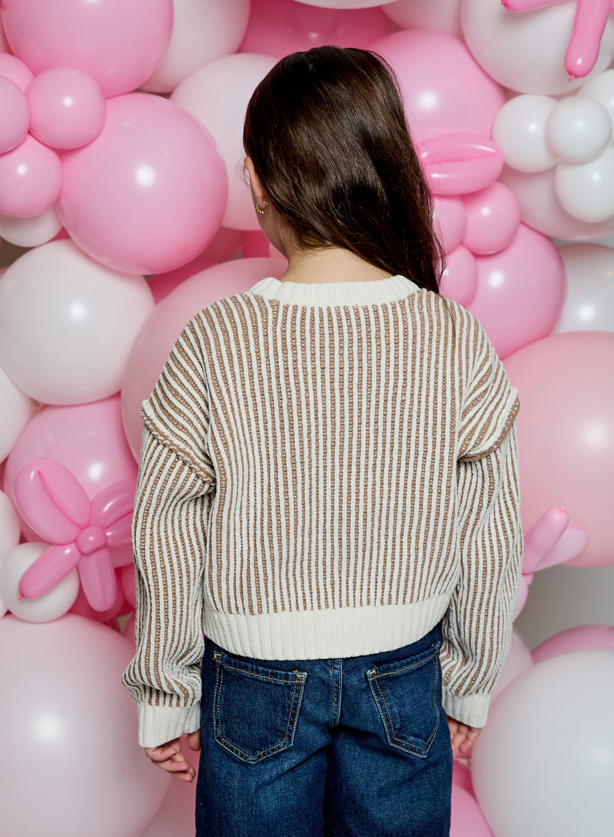 Cocoa Stripe Sweater