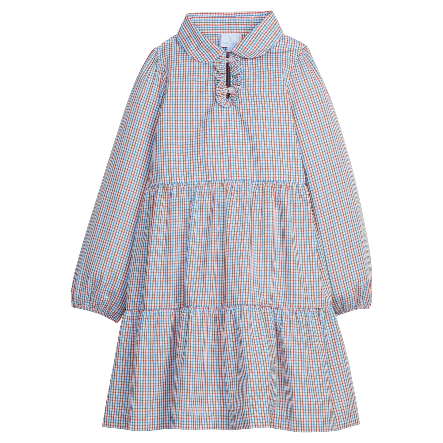 Haisley Dress, Teton Plaid