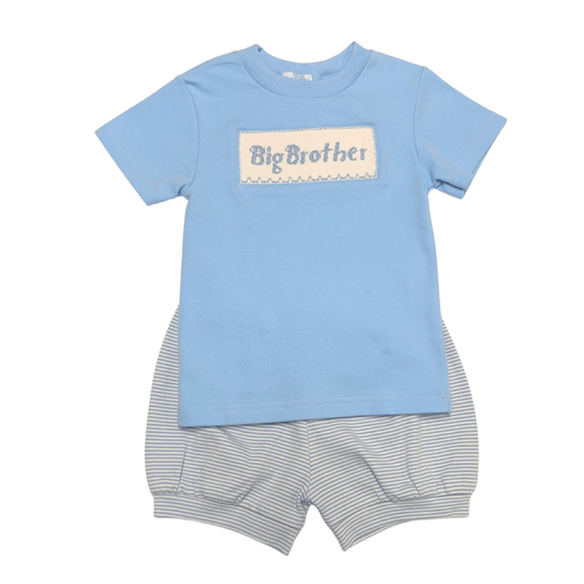 "Big Brother" Smocked Shirt