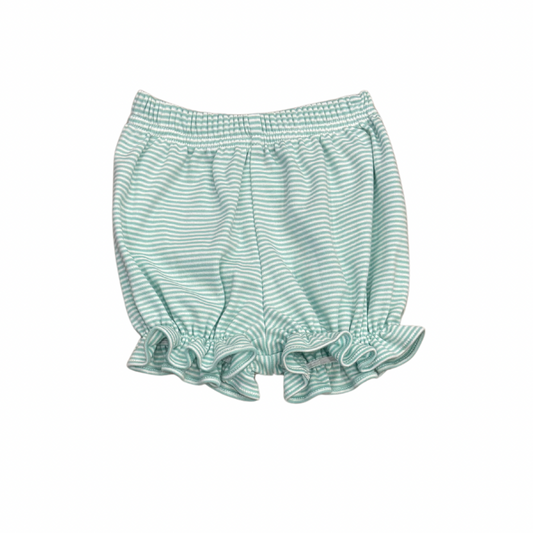 Emma Bloomers, Mint Bitty Stripe