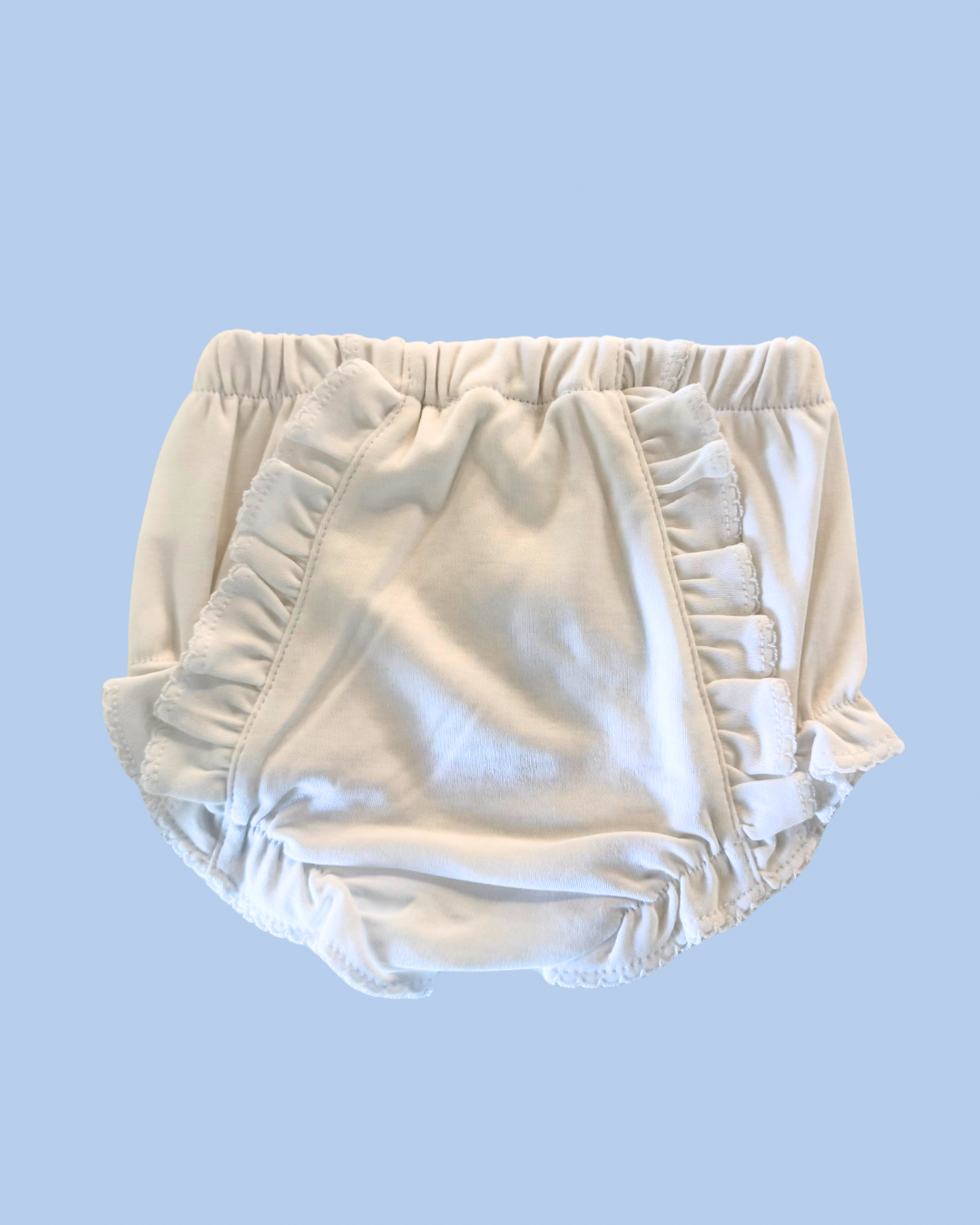 Pima Diaper Cover - White