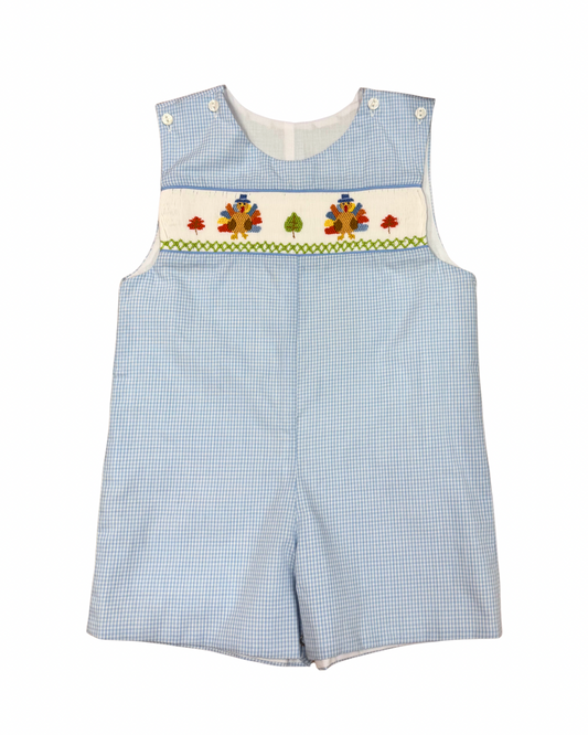 Smocked Turkey Shortall
