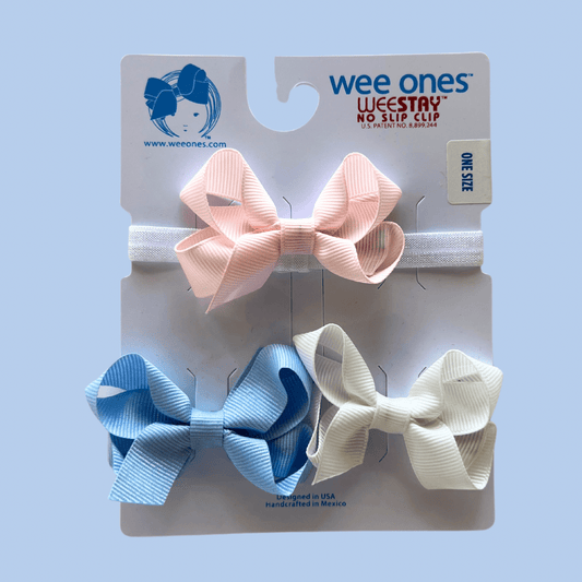 Tiny Grosgrain Bows with Band