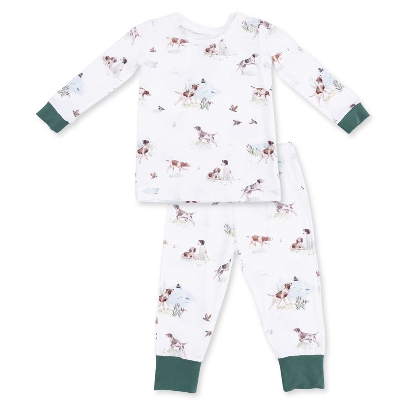 Pointer Pups and Duck Buddies, Long Sleeve Loungewear Set