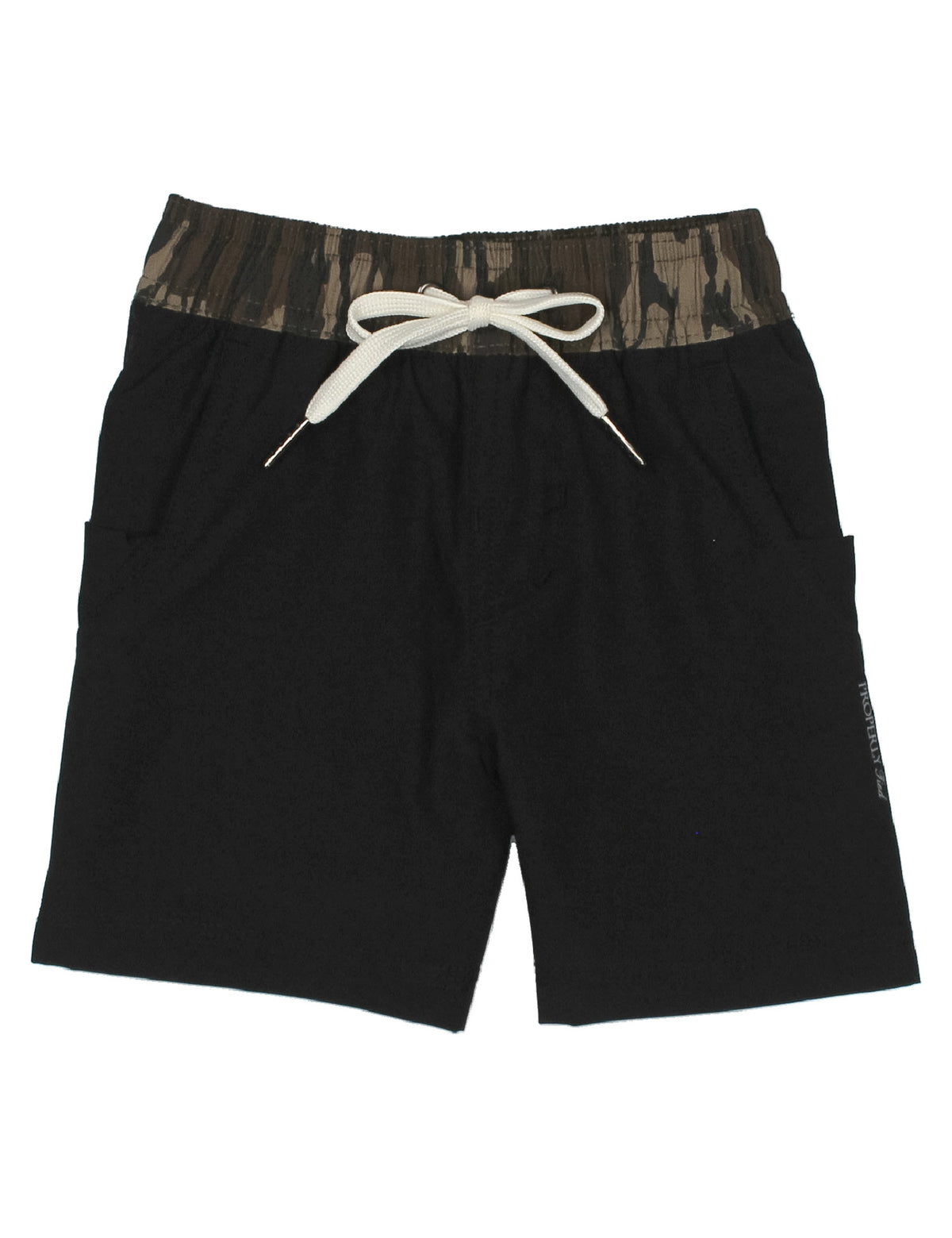 Trail Short, Mossy Oak Black