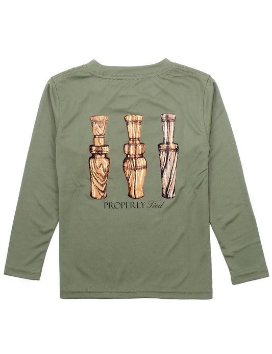 Performance Long Sleeve Tee, Duck Calls