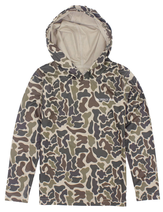 Sportsman Performance Hoodie, Vintage Camo