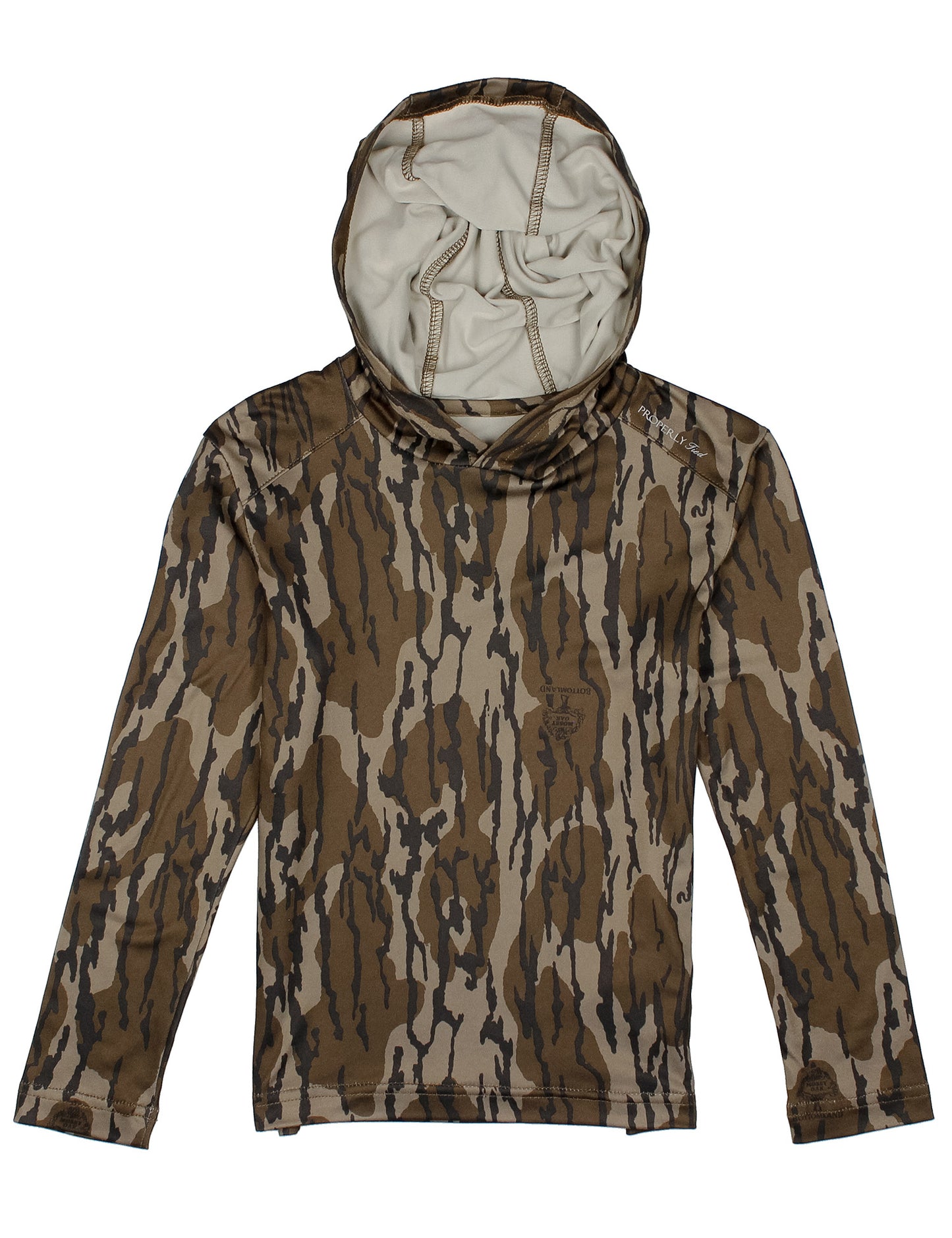 Ravine Long Sleeve Tee, Mossy Oak Original Bottomland