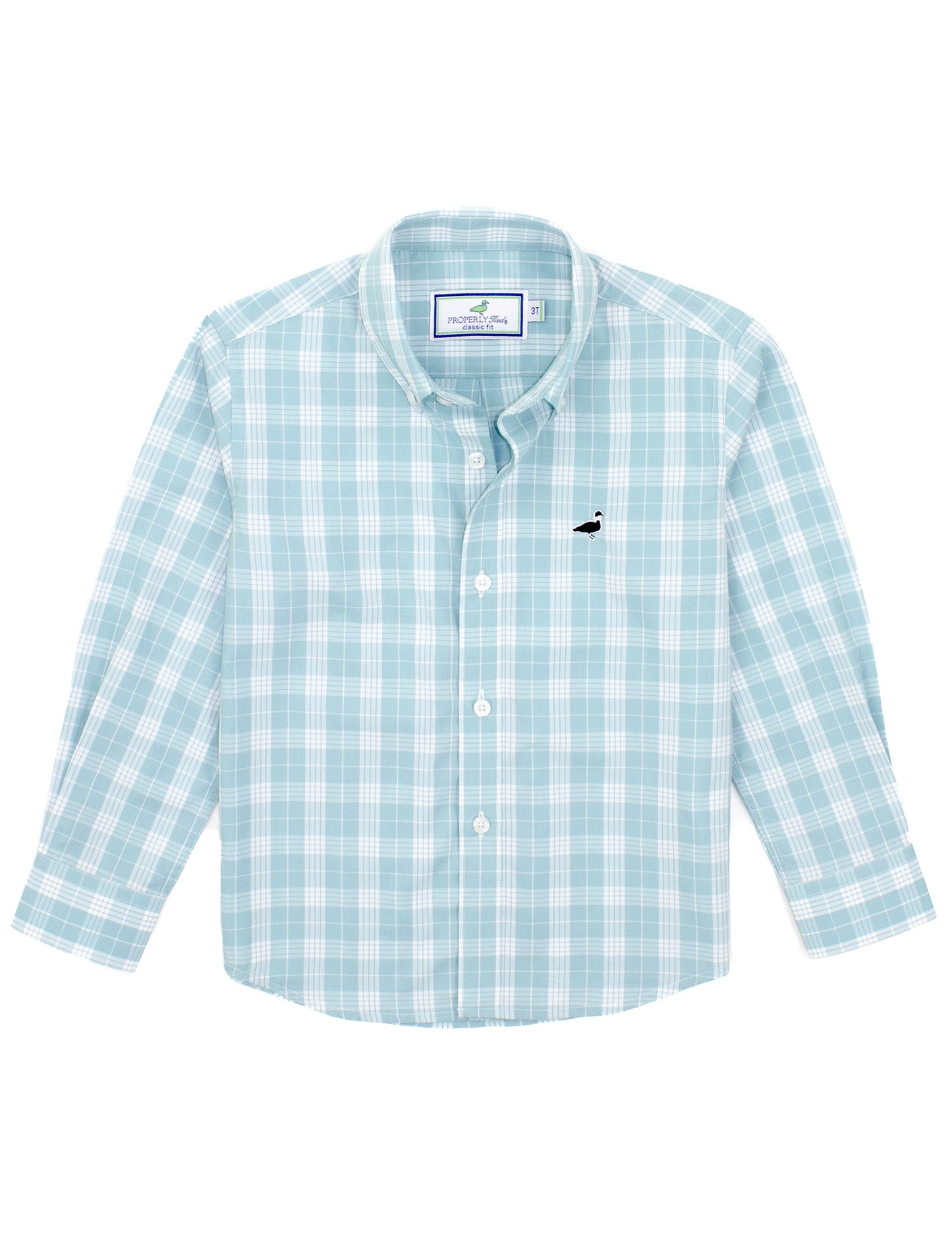 Boys Seasonal Sportshirt - Spanish Moss