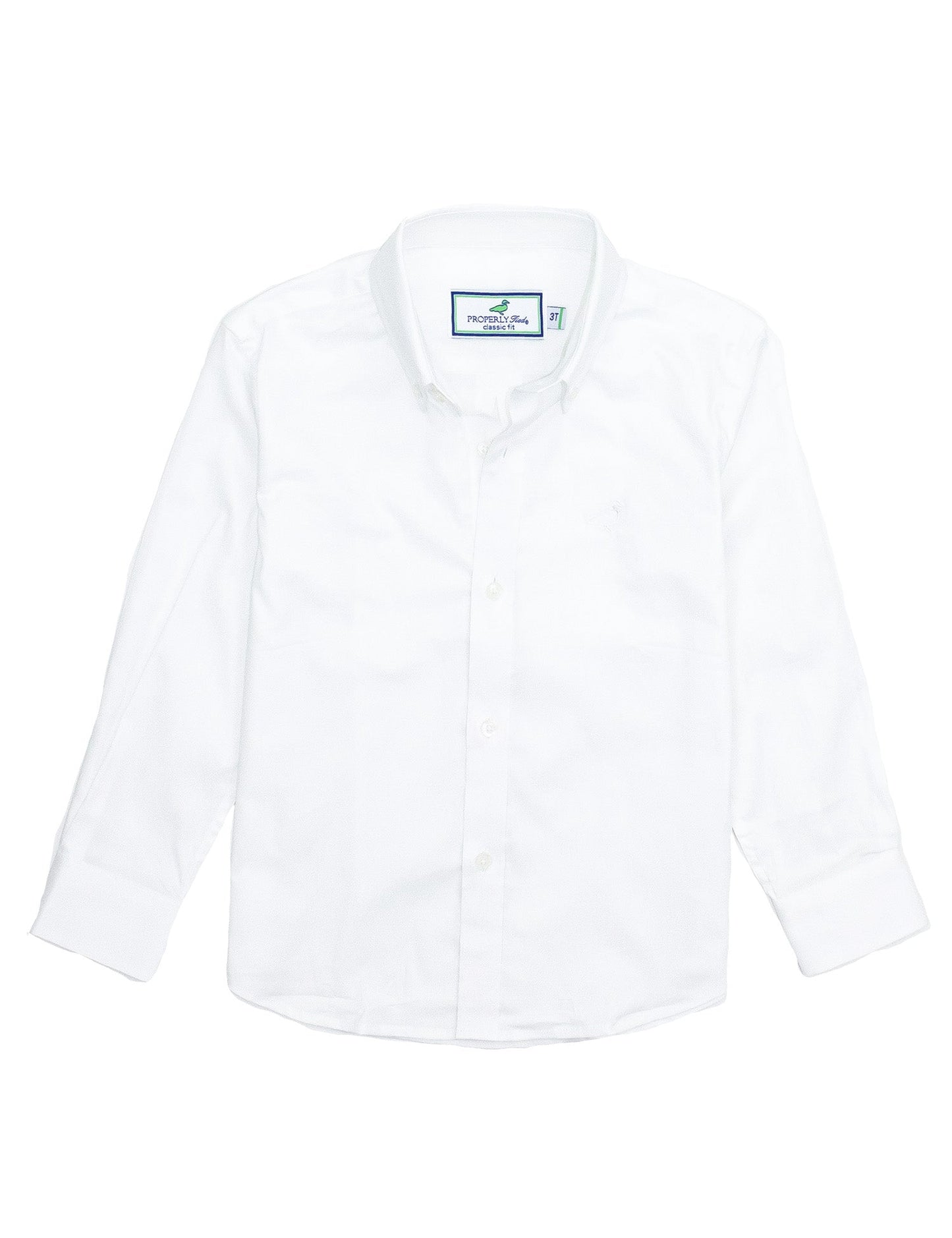 Boys Park Avenue White Button Down