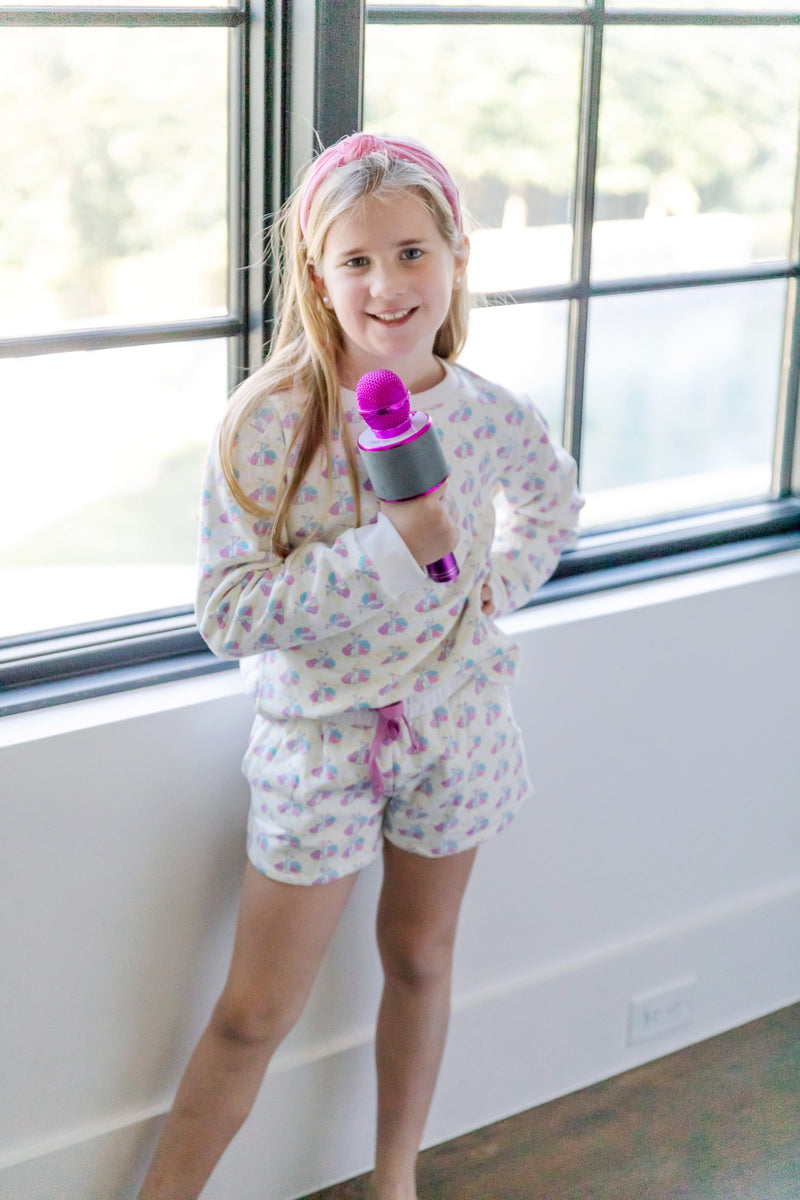 Stella Sweatshirt Short Set, Music Superstar