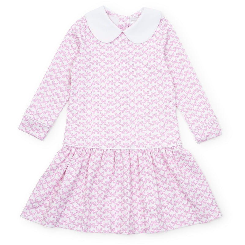 Lillian Dress, Pretty Pink Bows