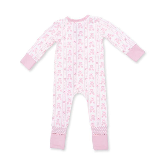 Ballet Shoes Ribbon Stripe, Convertible Romper