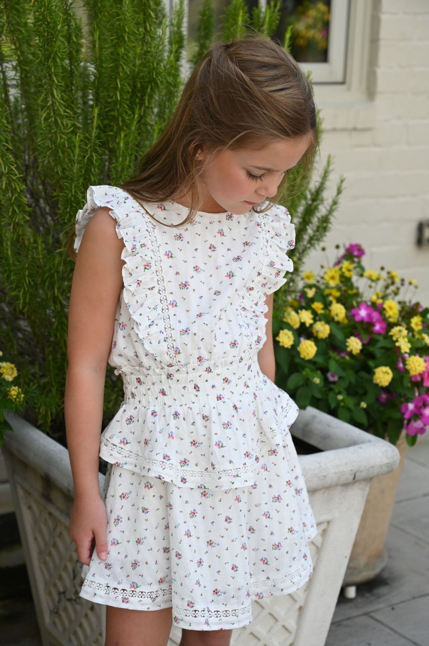 Gigi Dress, Preppy Posies