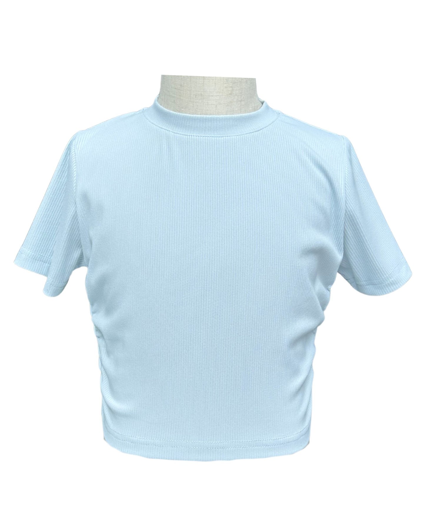 Willa Scrunch Top, Frost