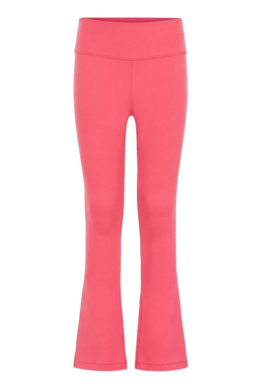 Florie Flare Leggings, Coral