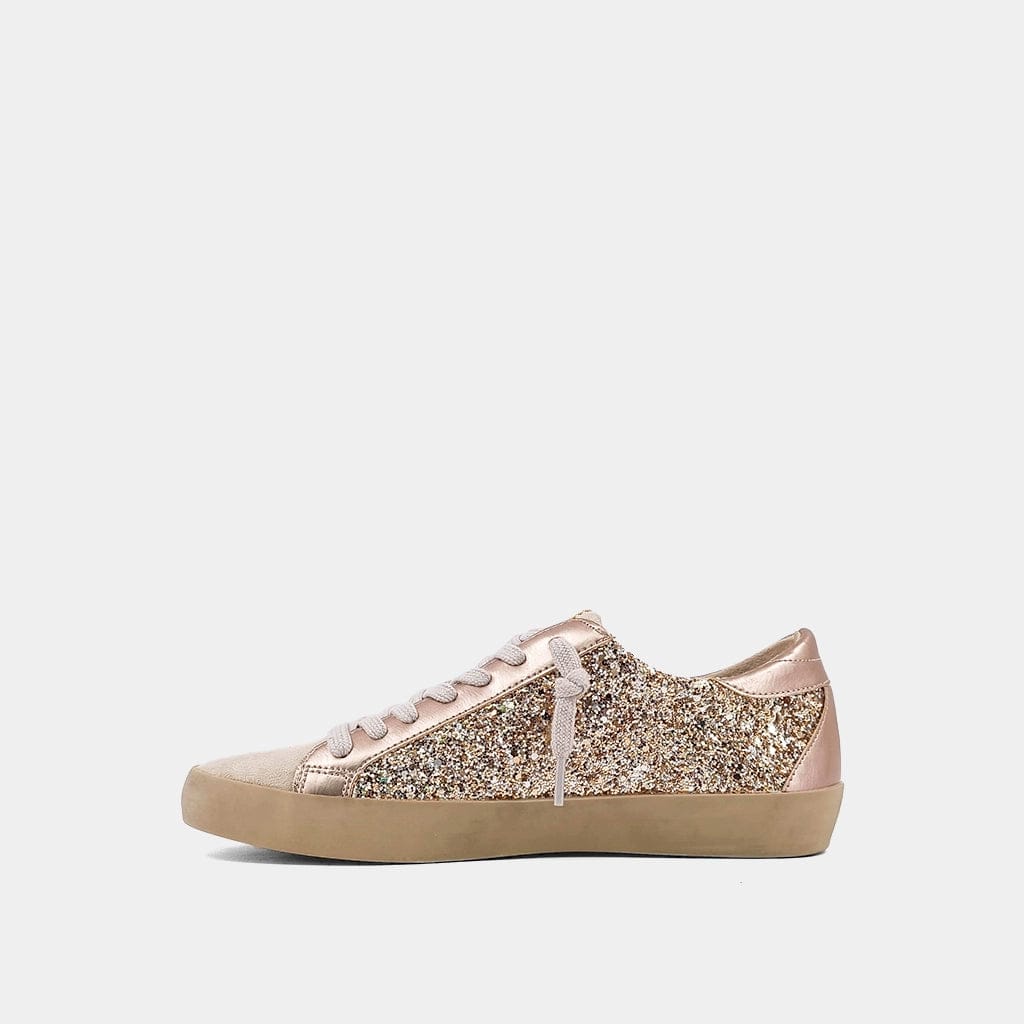 Paula Kids Champagne Glitter Sneakers