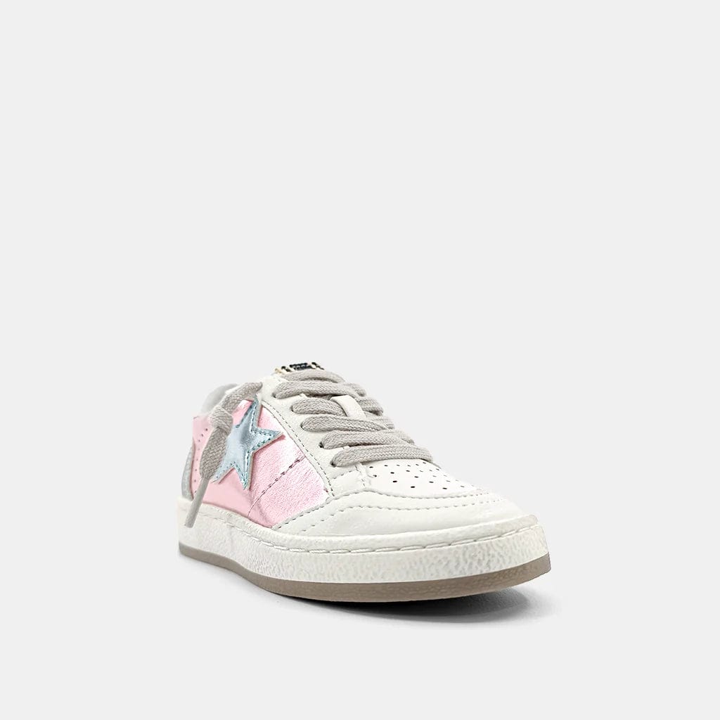 Paz Metallic Pink Sneakers, Toddler