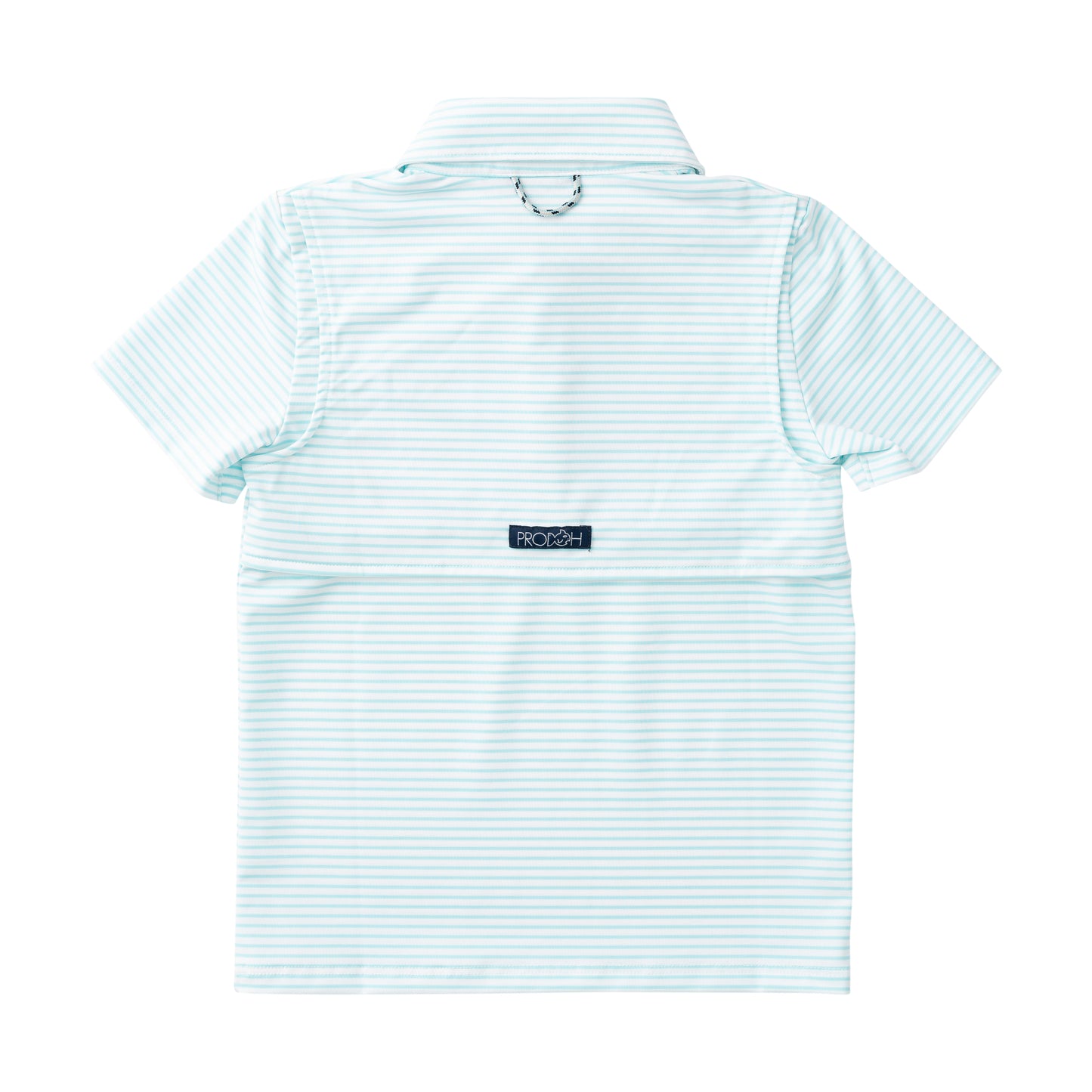 Pro Performance Polo, Aruba Blue Stripe