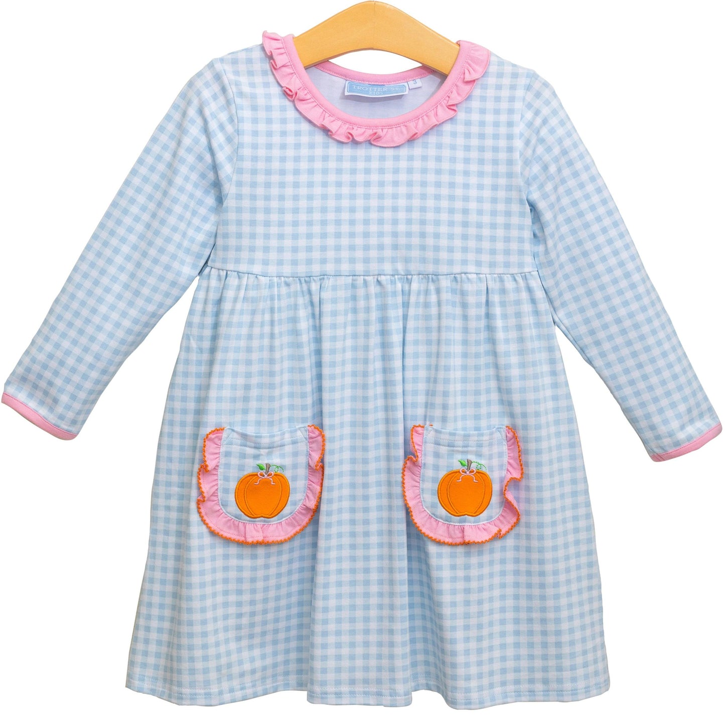Pumpkin Applique Dress