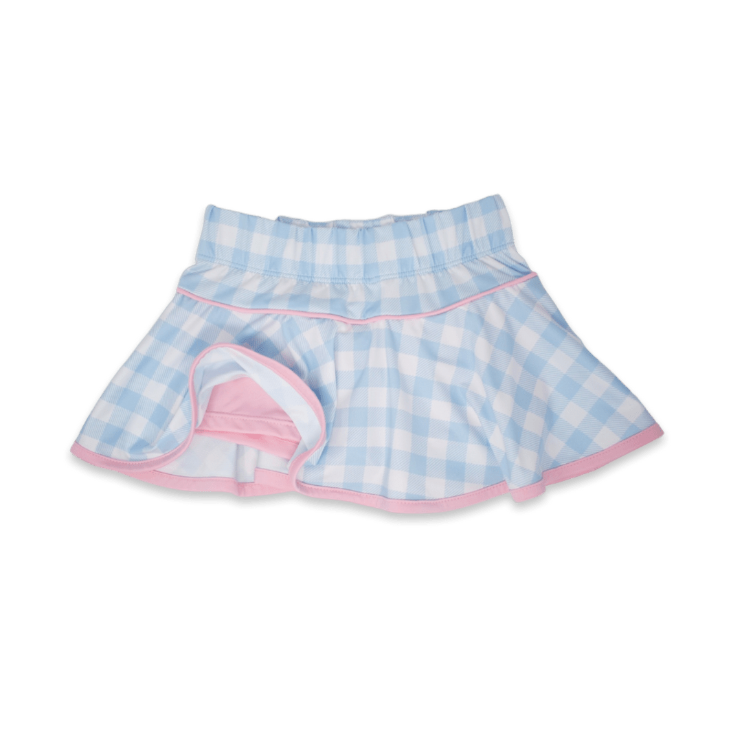 Quinn Skort, Blue Buffalo Check