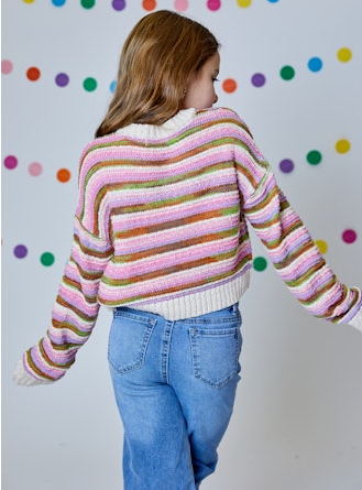 Rainbow Stripe Sweater