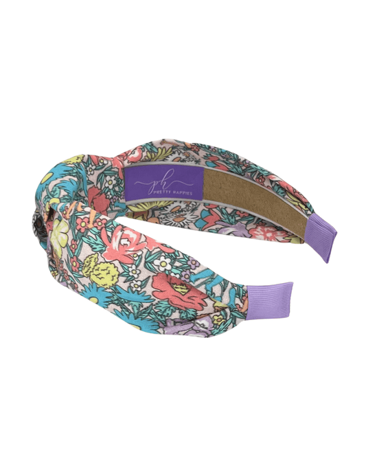 Retro Bright Floral Headband