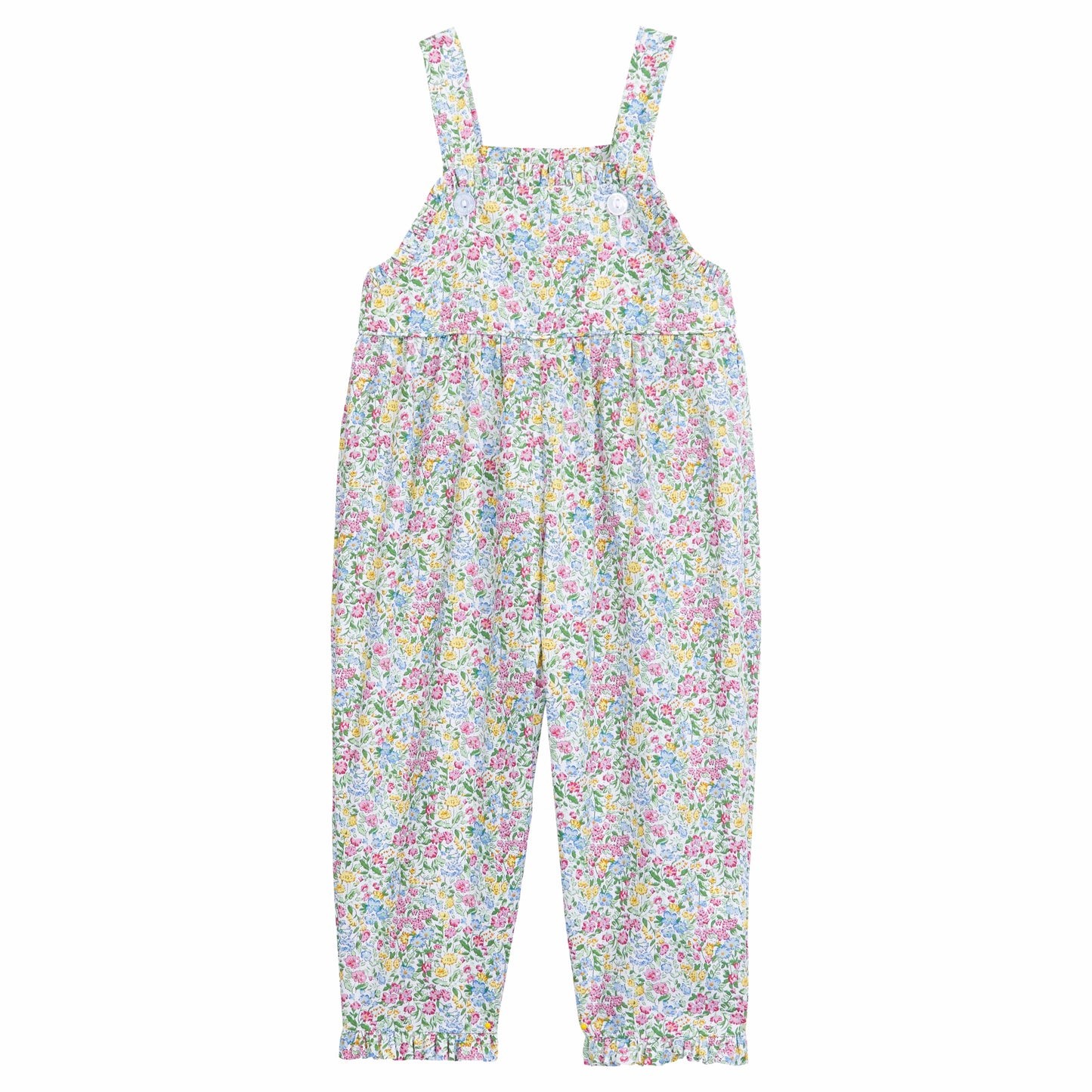 Ruffled Overall, Green Gables Floral