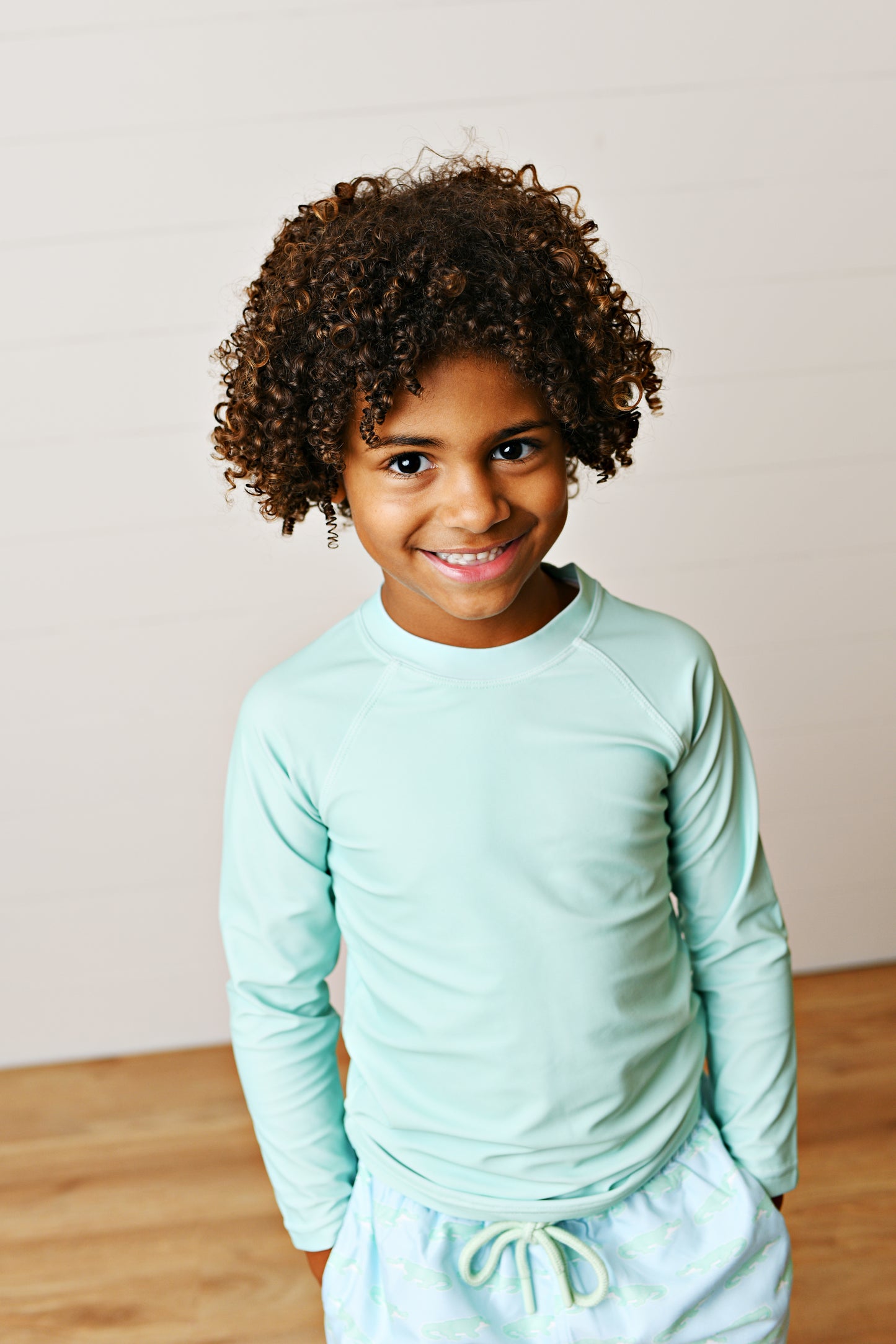 Solid Mint Rashguard