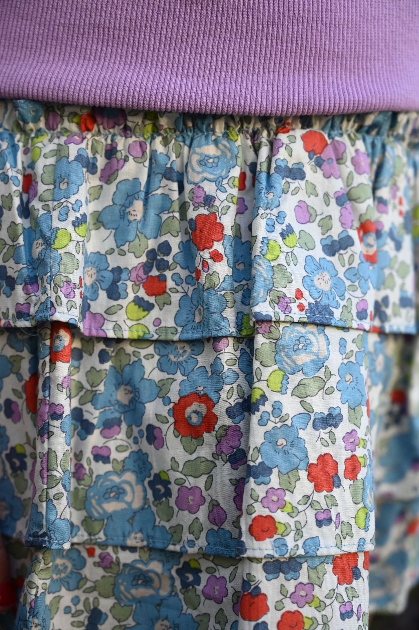 Sally Skirt, Preppy Petals