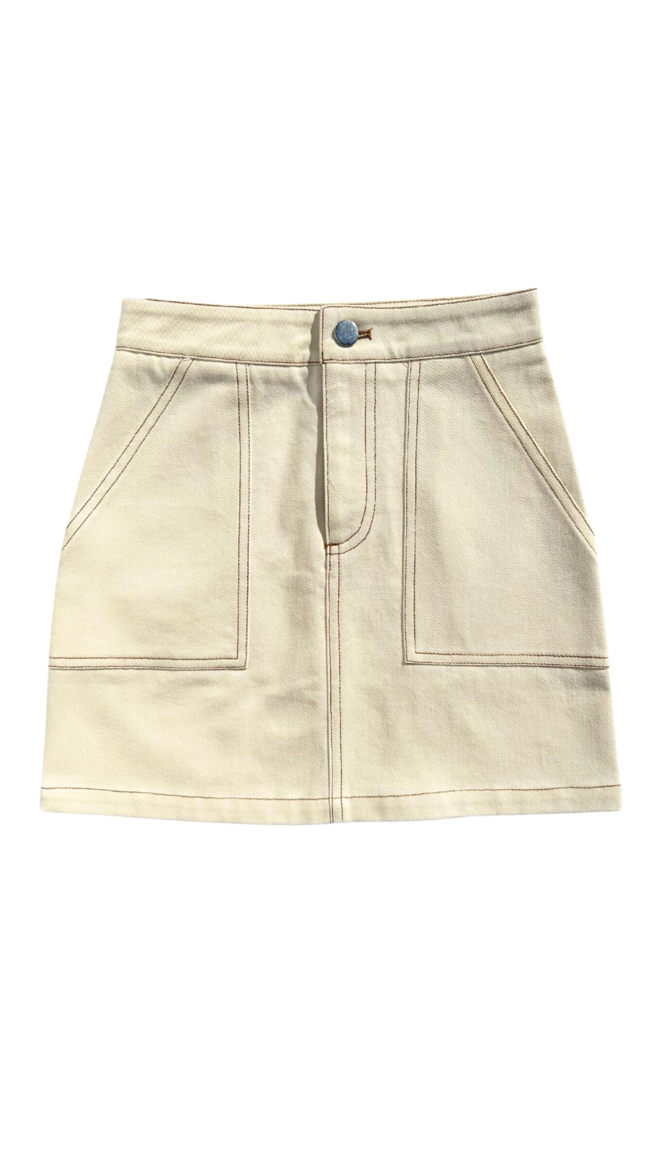 Sydney Skirt, Cream