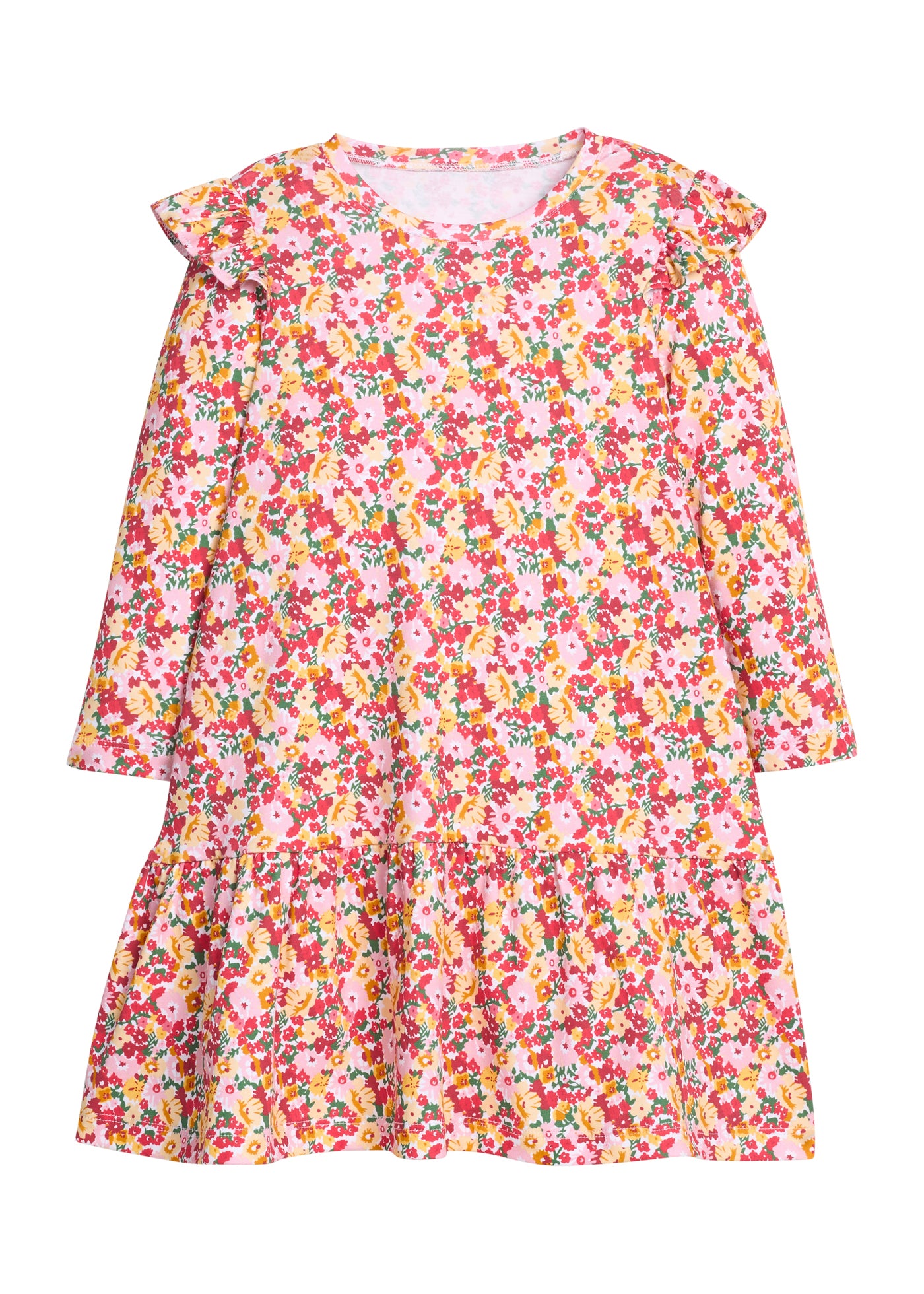 Sadie T-Shirt Dress - Autumn Floral