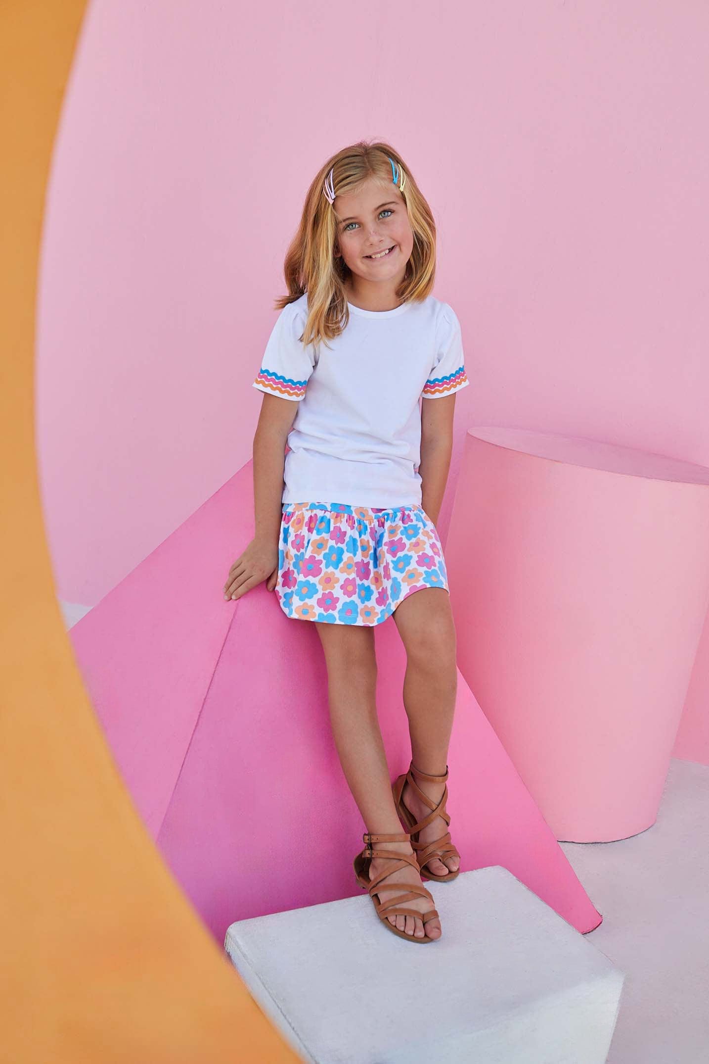 Ric Rac Essential Tee - Flower Market
