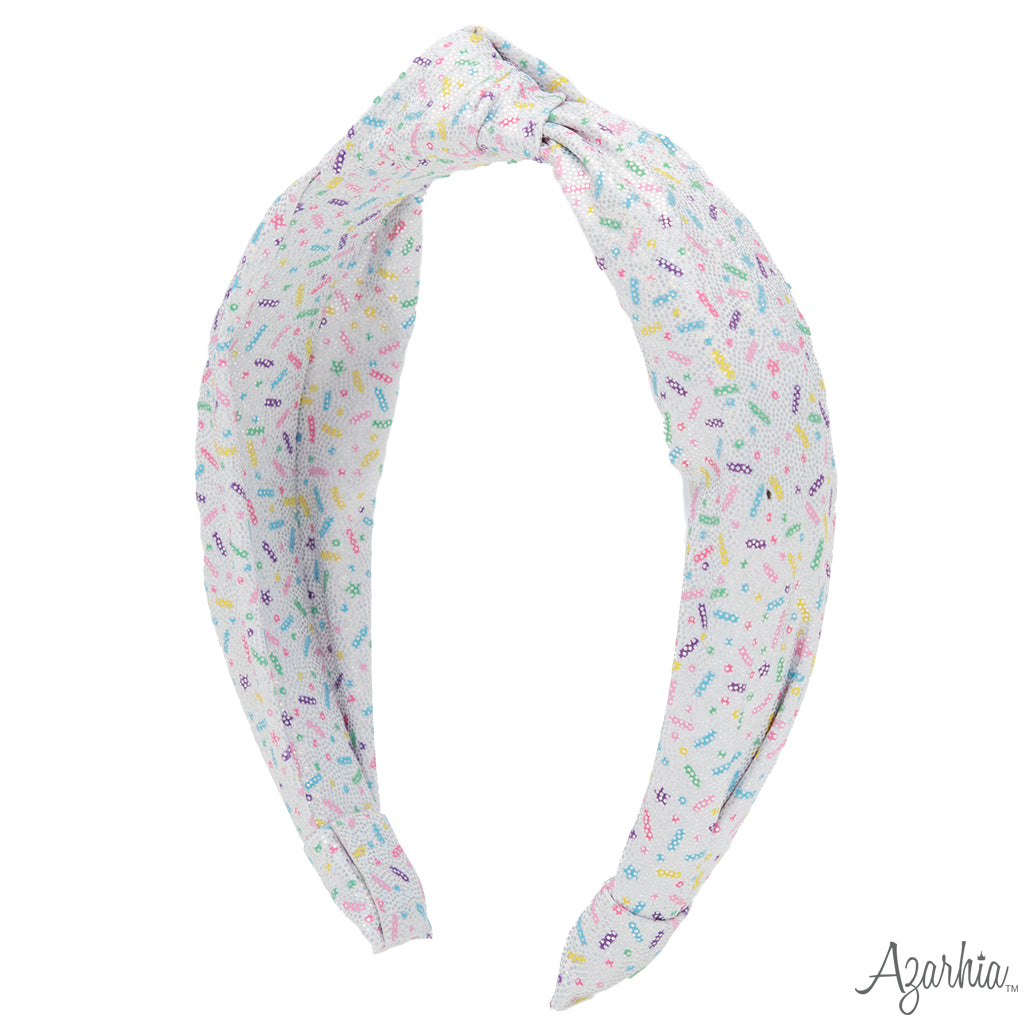 Top Knot Headband - Shimmer Sprinkles