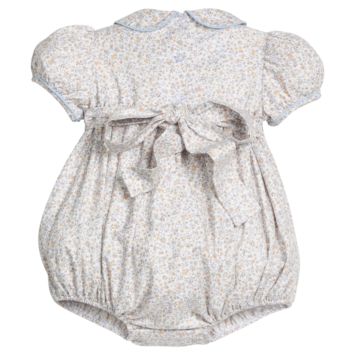 Smocked Peter Pan Bubble, Winthrop Floral