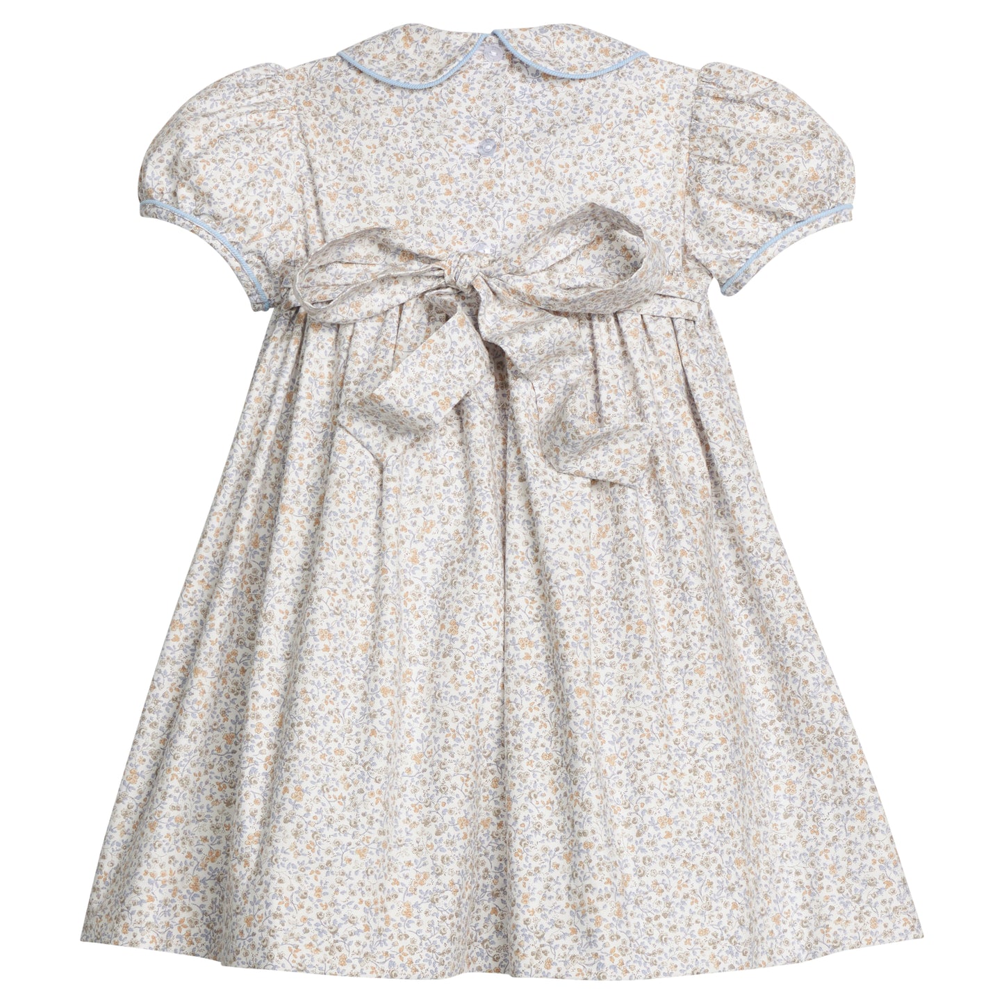 Smocked Peter Pan Dress, Winthrop Floral
