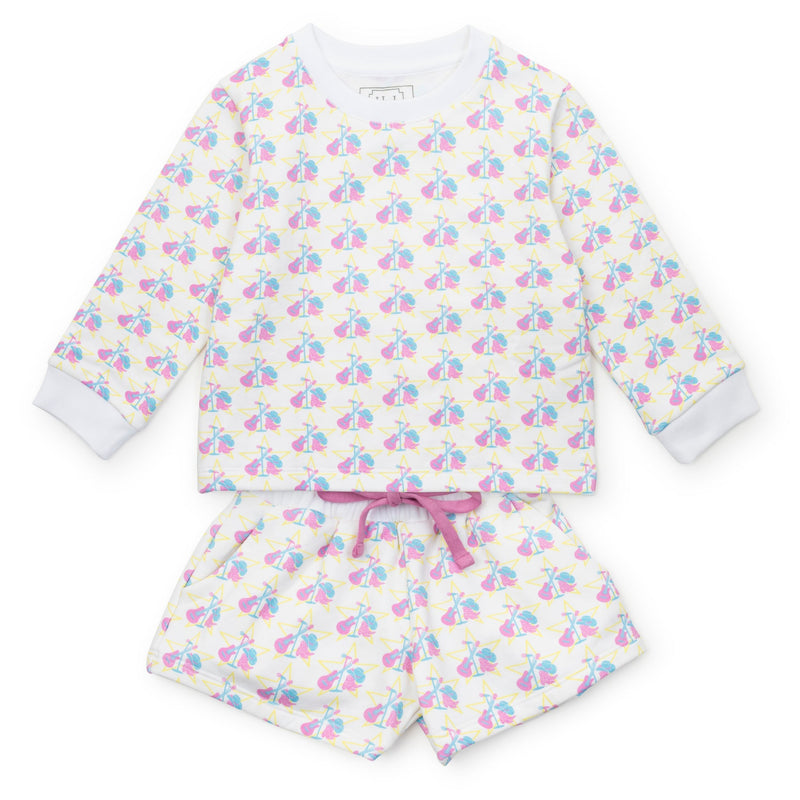 Stella Sweatshirt Short Set, Music Superstar
