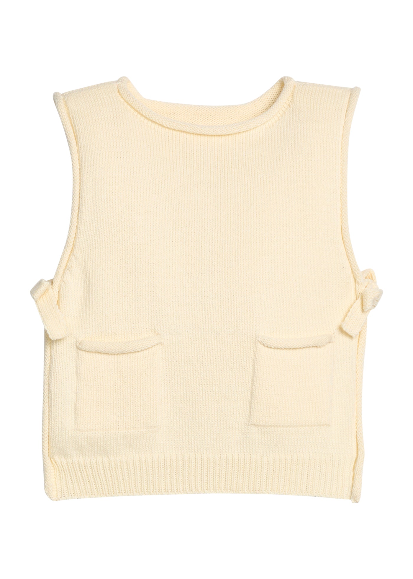 Sweater Vest, Cream