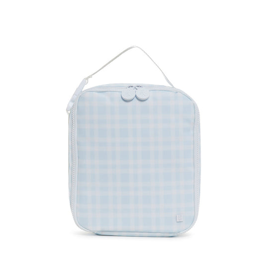 Insulated Lunch Box - Pimlico Blue Plaid