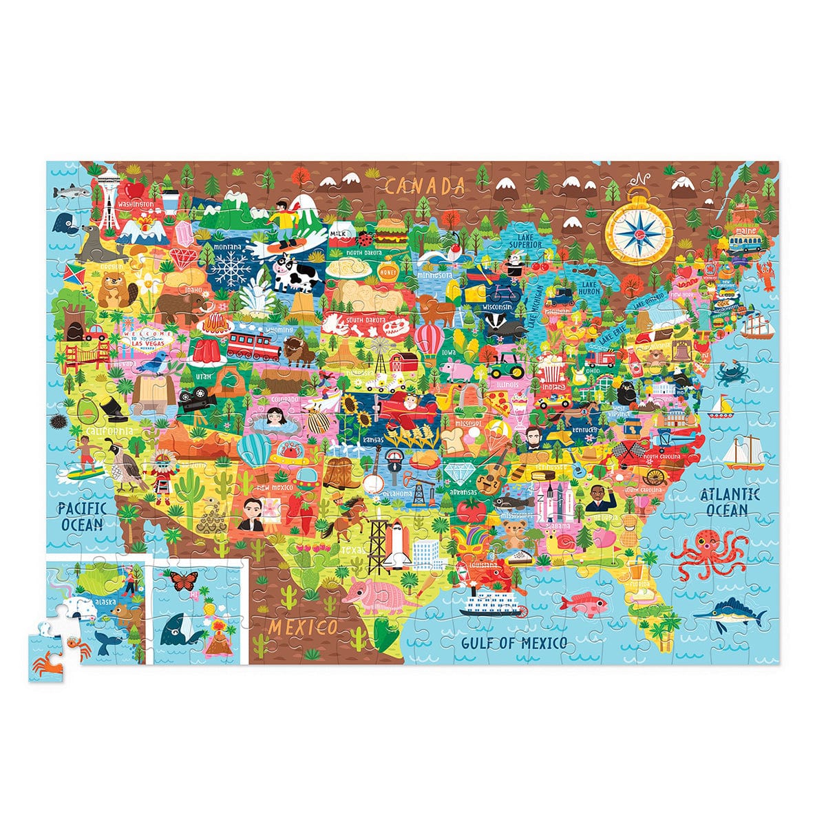 USA Puzzle, 200pc