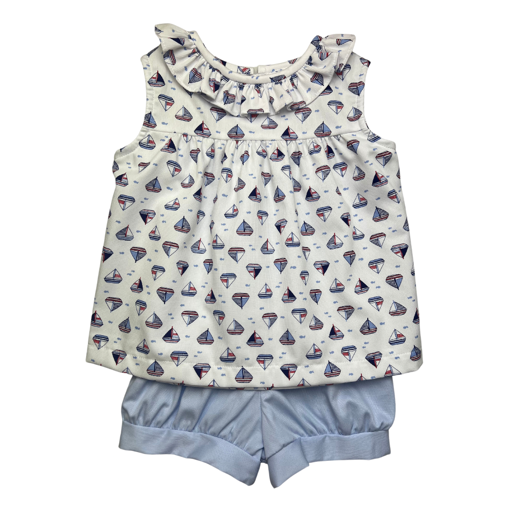 Katie Short Set, Sailboat
