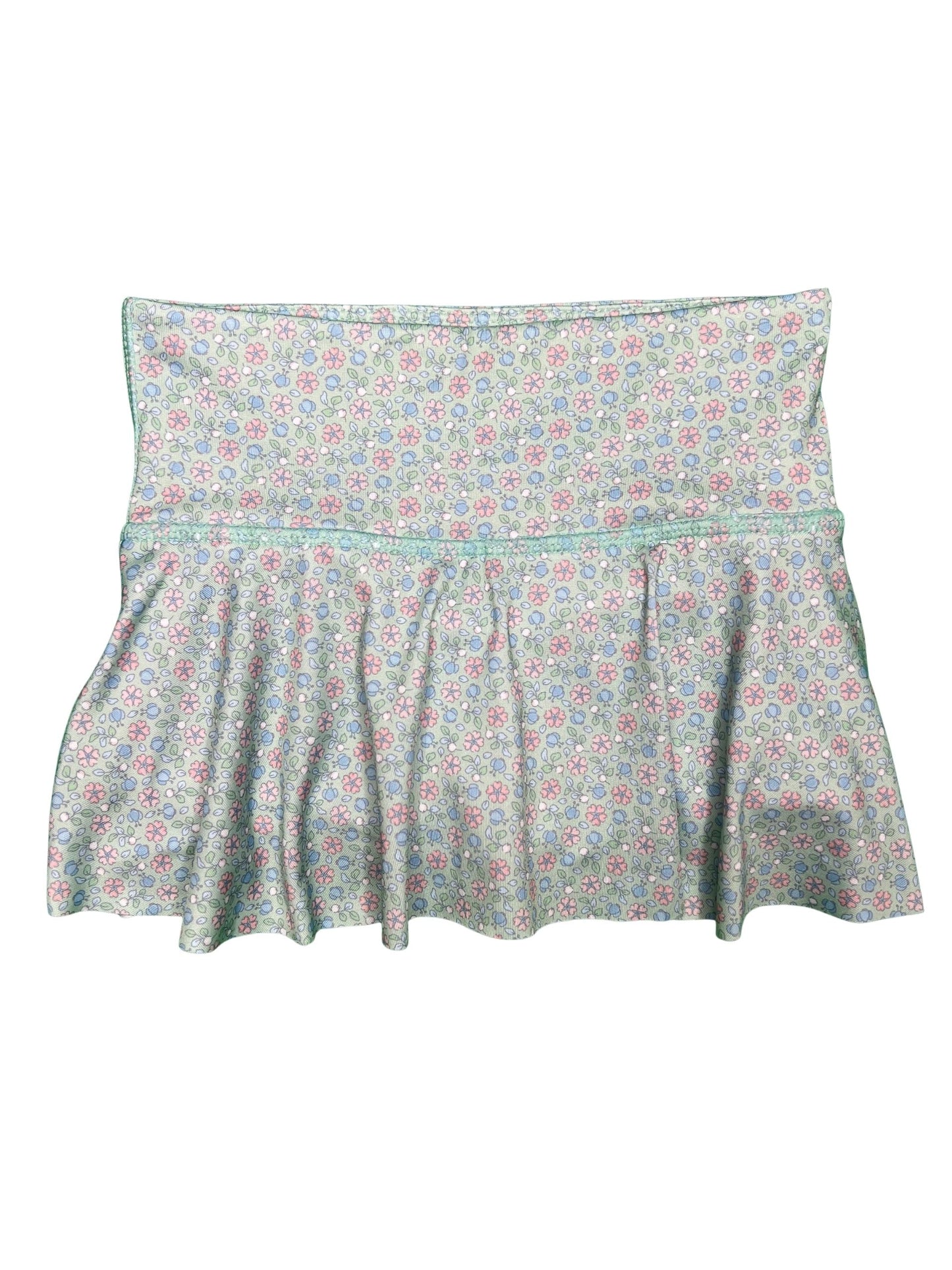 Skirt, Blue/Pink Floral